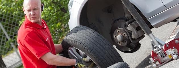 Tiepalvelu rengasrikko rengaspalvelu